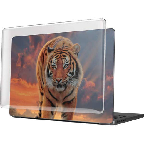 Rising Tiger by Vincent Hie MacBook Pro 14in (2021-24) Case plus Skin